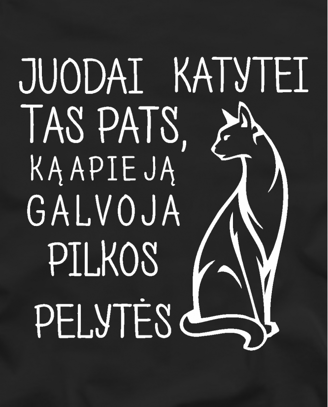 Juoda katytė